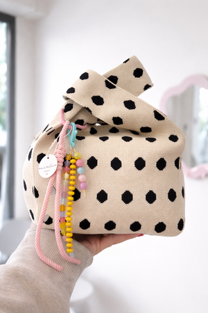 Polka Dot Hand Bag